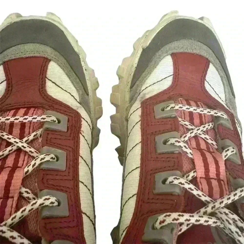 Caterpillar Intruder Chunky Steel toes Sneakers In Pink And Gray EU 40 Pre loved - Picture 14 of 14